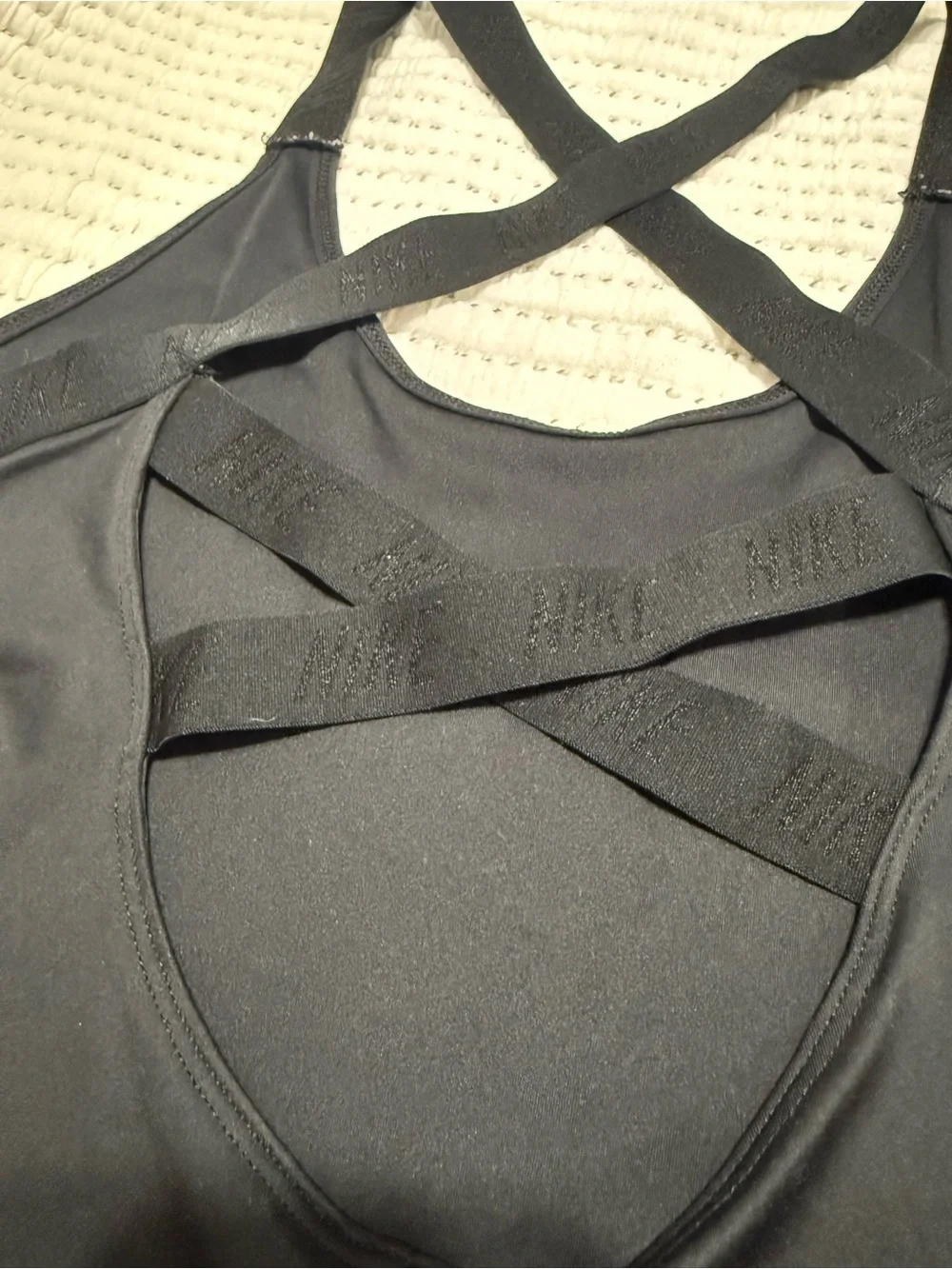Nike Black Dri-FIT Performance Tank Top Medium